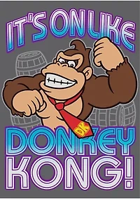 Big & Tall Nintendo It's On Graphic Short Sleeve T-Shirt