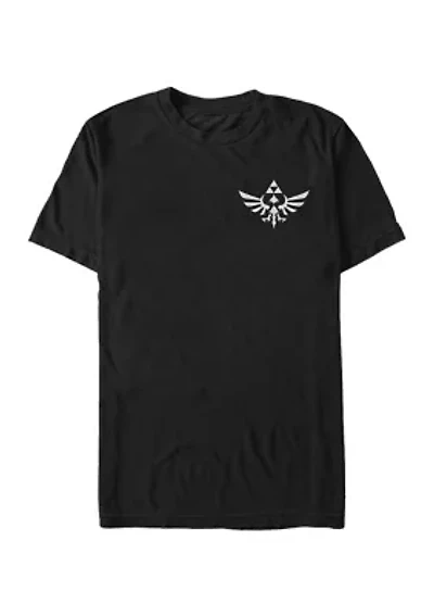 Big & Tall Nintendo Triforce Pocket Graphic Short Sleeve T-Shirt