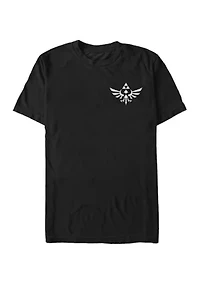 Big & Tall Nintendo Triforce Pocket Graphic Short Sleeve T-Shirt