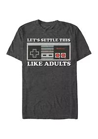 Big & Tall Nintendo® Like Adults Graphic Short Sleeve T-Shirt