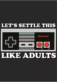 Big & Tall Nintendo® Like Adults Graphic Short Sleeve T-Shirt