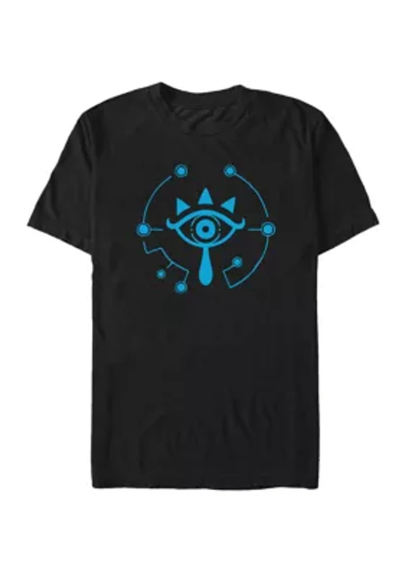Big & Tall Zelda Breath Of The Wild Eye Logo Short Sleeve Graphic T-Shirt