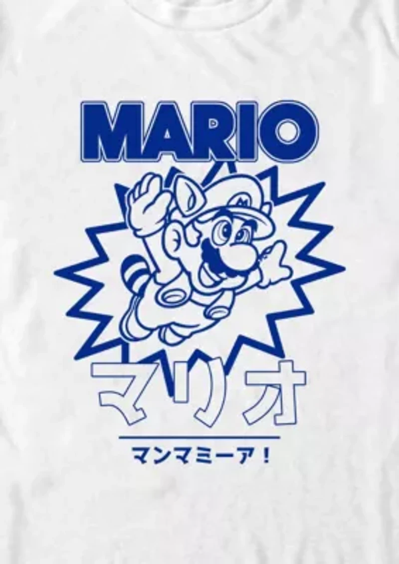 Mario Kanji Graphic T-Shirt