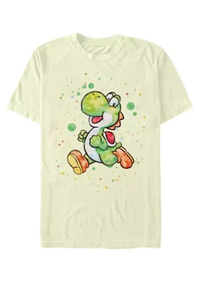 Watercolor Yoshi Graphic T-Shirt