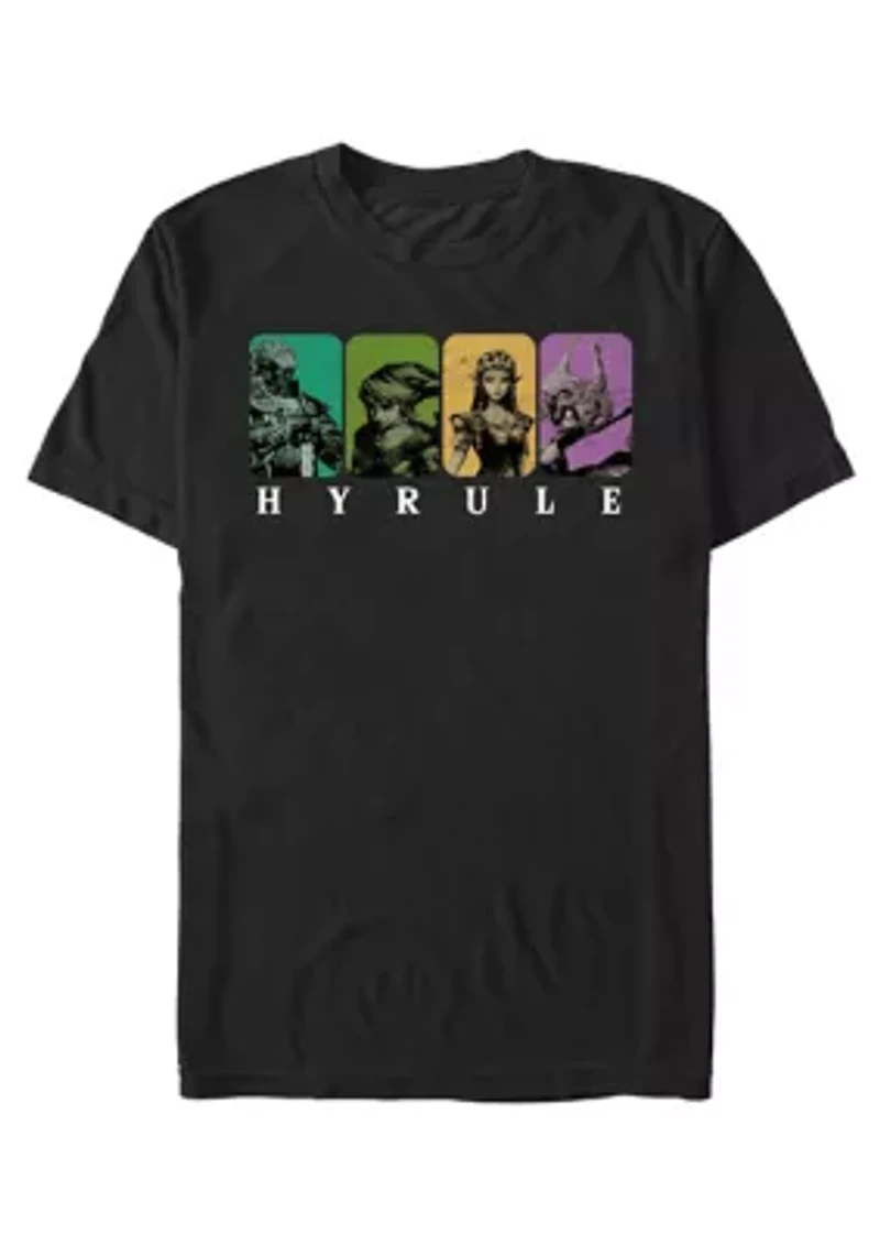 Character Panels Graphic T-Shirt