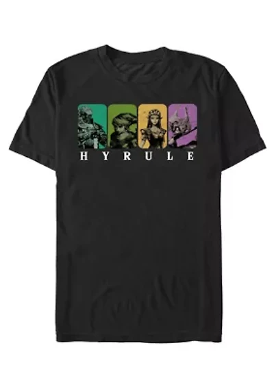 Character Panels Graphic T-Shirt