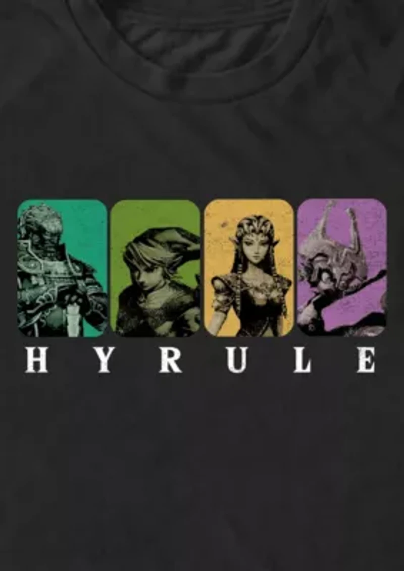 Character Panels Graphic T-Shirt