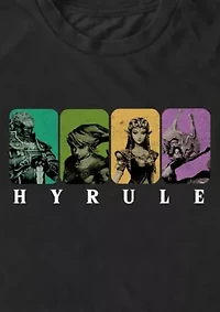 Character Panels Graphic T-Shirt