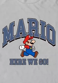 Mario Here We Go Graphic T-Shirt