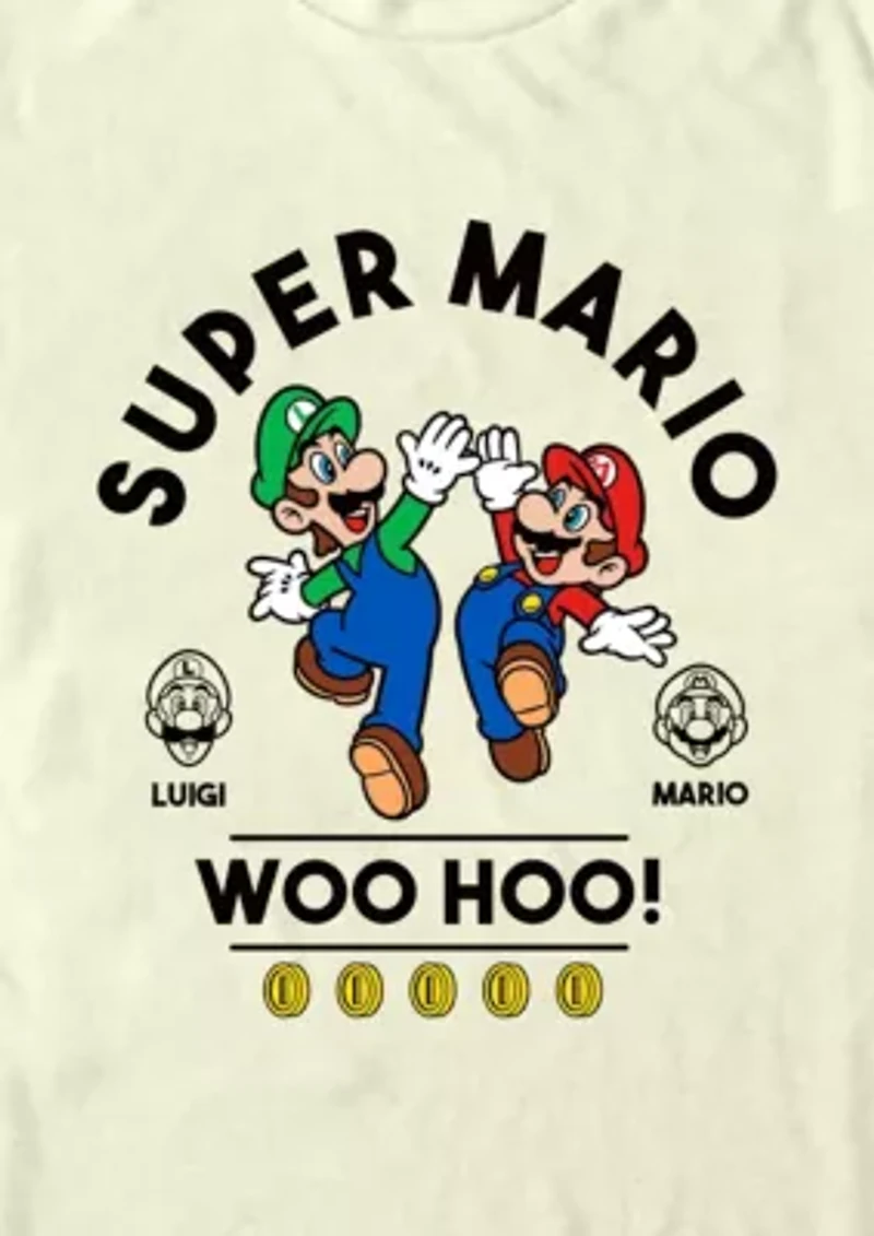 Sm Mario Luigi Graphic T-Shirt