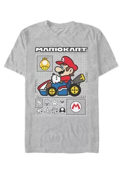 Kart Schematics Graphic T-Shirt