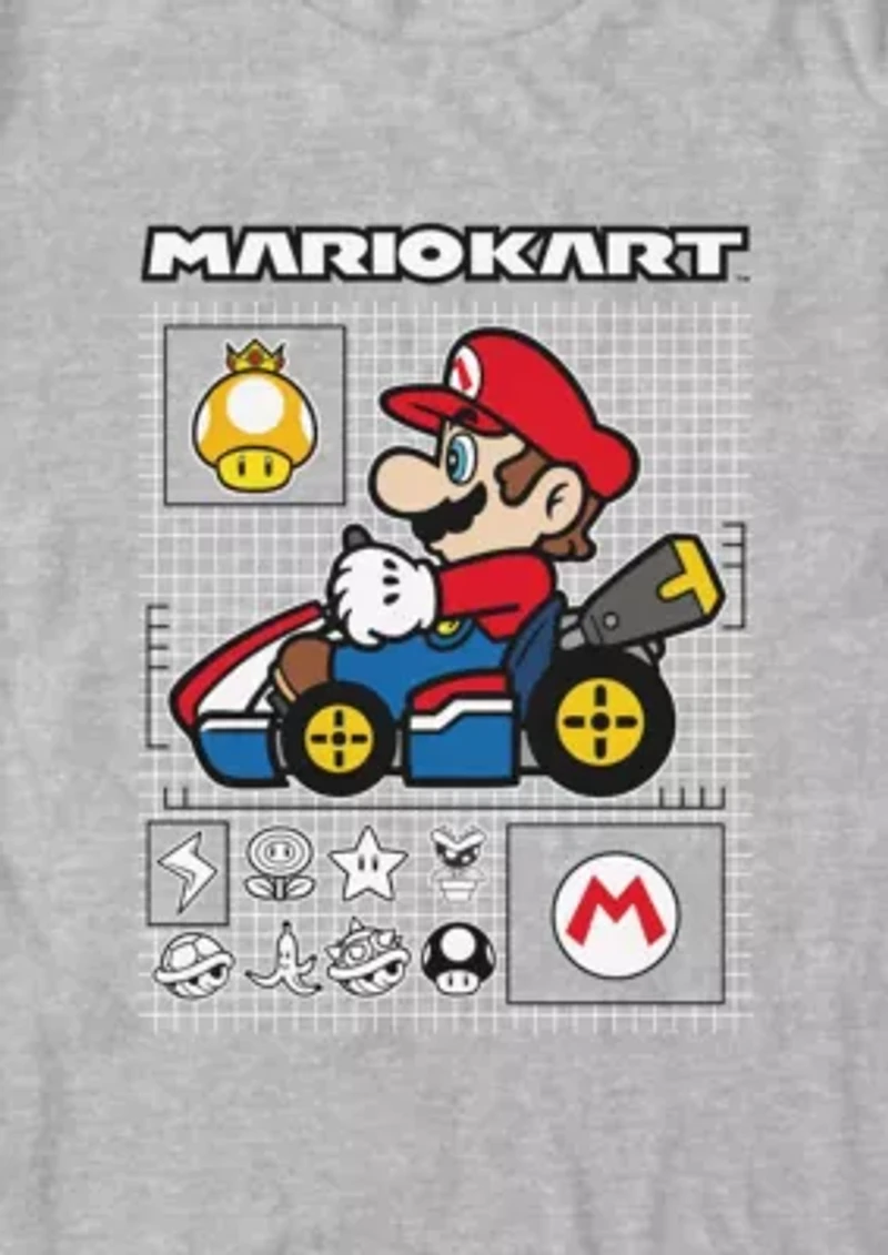 Kart Schematics Graphic T-Shirt