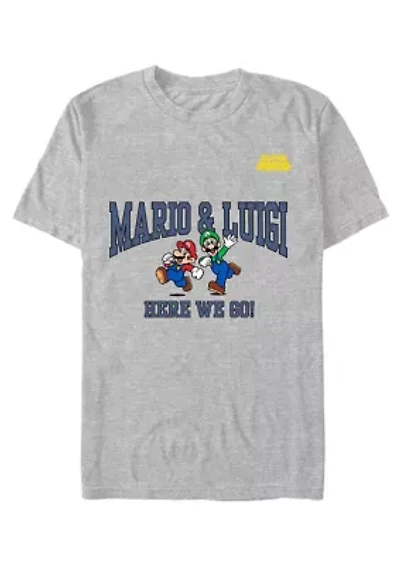 Here We Go Mario Graphic T-Shirt