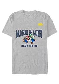 Here We Go Mario Graphic T-Shirt
