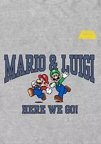 Here We Go Mario Graphic T-Shirt