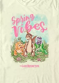 Spring Dinos Graphic T-Shirt