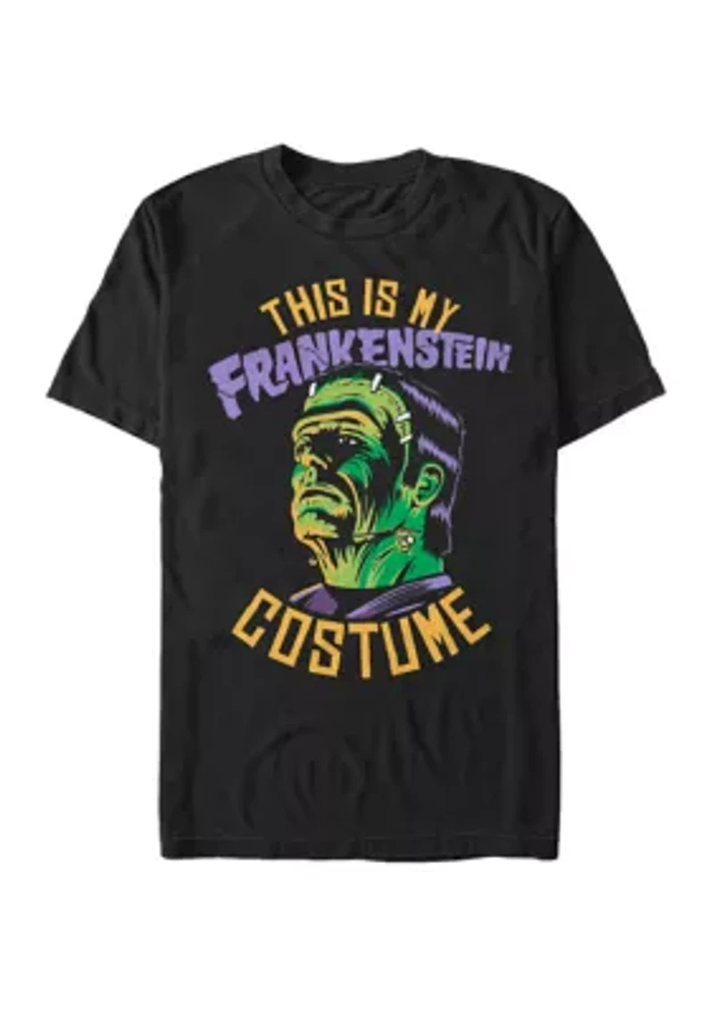 Big & Tall Frankenstein Halloween Costume Short Sleeve Graphic T-Shirt
