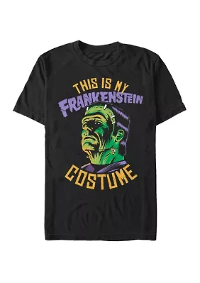 Big & Tall Frankenstein Halloween Costume Short Sleeve Graphic T-Shirt