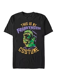 Big & Tall Frankenstein Halloween Costume Short Sleeve Graphic T-Shirt