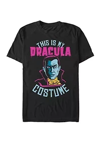 Big & Tall Dracula Halloween Costume Short Sleeve Graphic T-Shirt