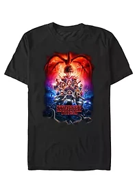 Group Pumpkins Poster Graphic T-Shirt