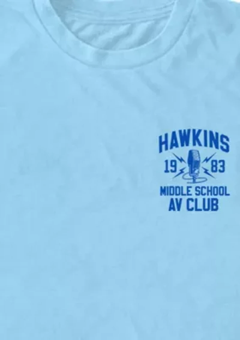 Hawkins AV Club Graphic T-Shirt