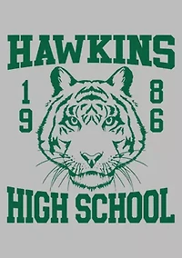 Big & Tall Hawkins High School 1986 Graphic T-Shirt