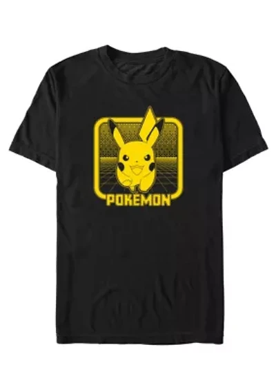 Digital Pikachu Graphic T-Shirt