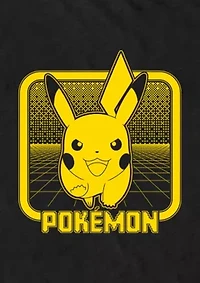 Digital Pikachu Graphic T-Shirt