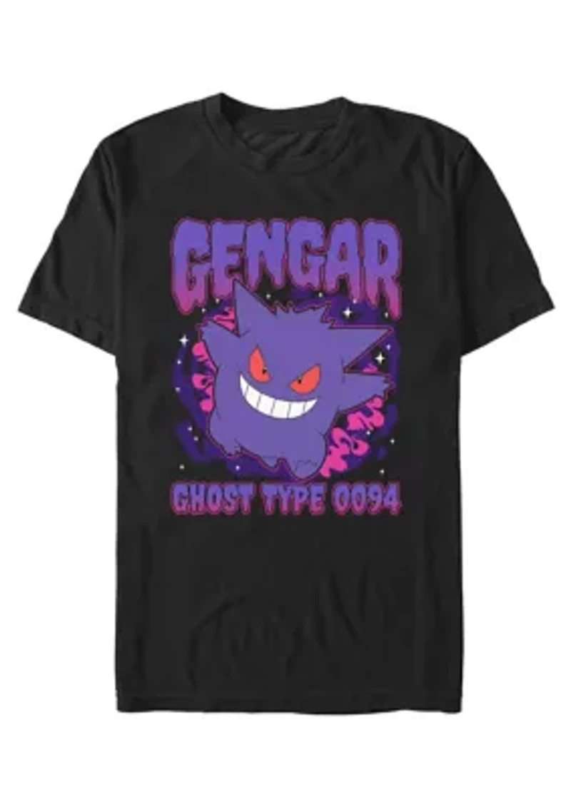 Gengar Shadow Pokemon Graphic T-Shirt