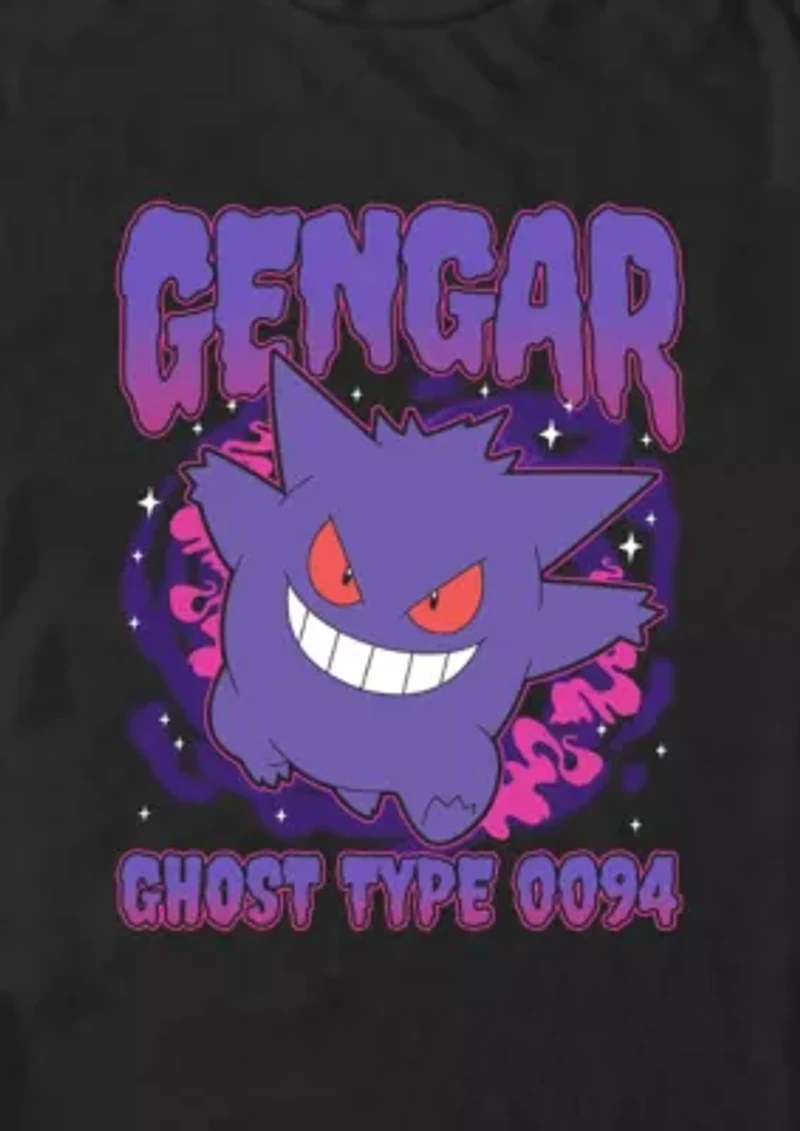 Gengar Shadow Pokemon Graphic T-Shirt