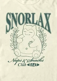 Snorlax Collegiate Graphic T-Shirt