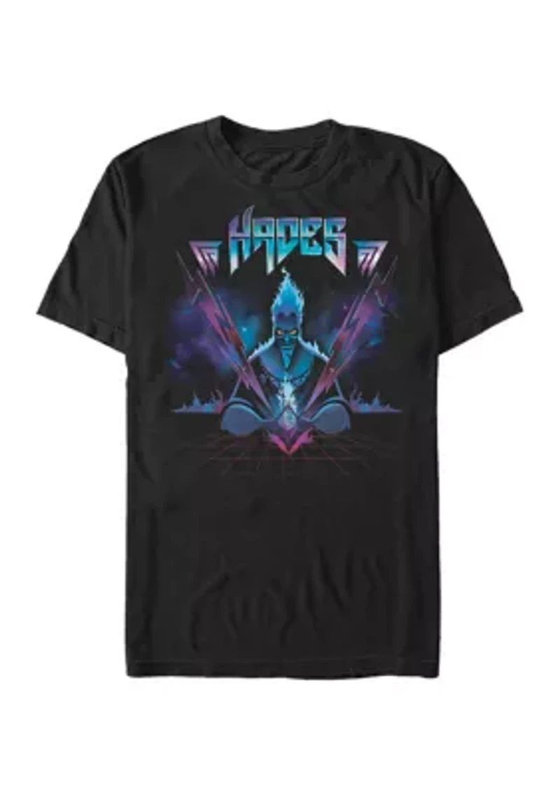 Big & Tall Disney® Villains Hades Rock Graphic Short Sleeve T-Shirt