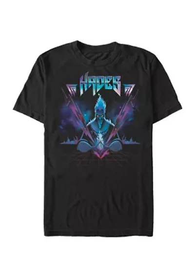 Big & Tall Disney® Villains Hades Rock Graphic Short Sleeve T-Shirt