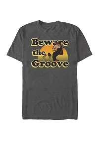 Big & Tall Emperors New Groove Beware The Llama Short Sleeve Graphic T-Shirt