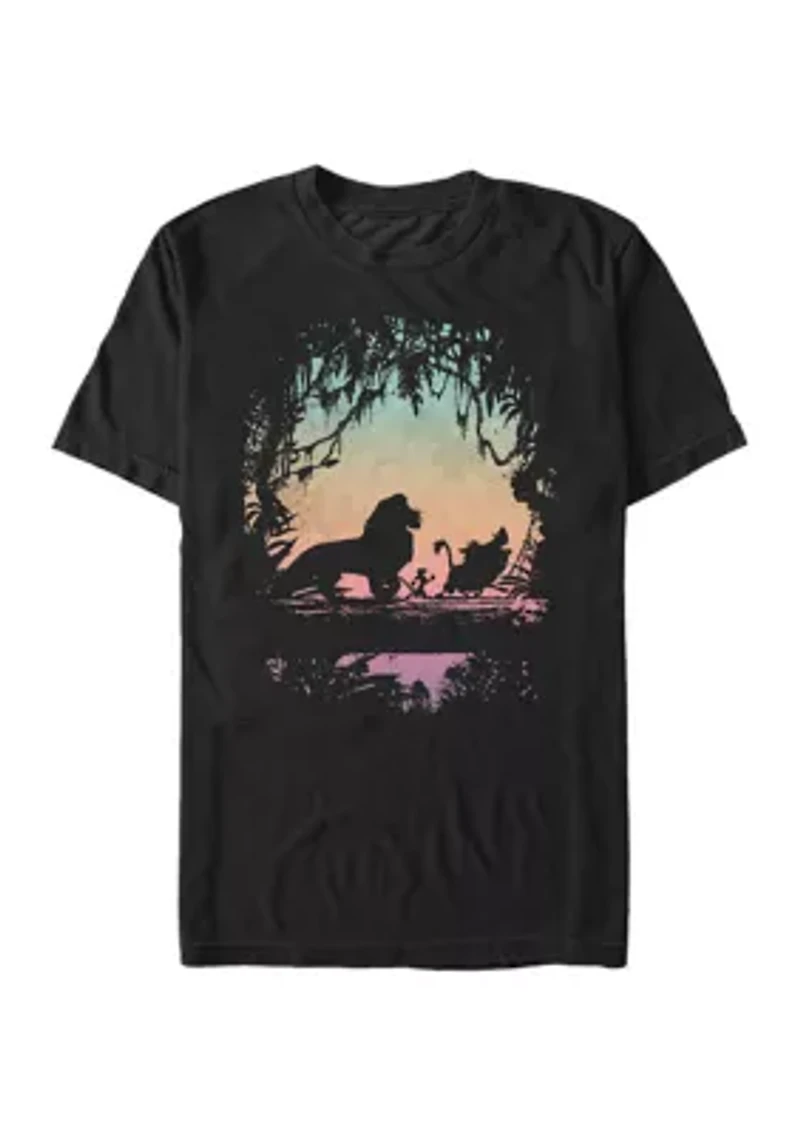 Big & Tall Lion King Eastern Trail Graphic Short Sleeve T-Shirt