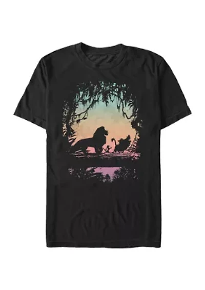Big & Tall Lion King Eastern Trail Graphic Short Sleeve T-Shirt