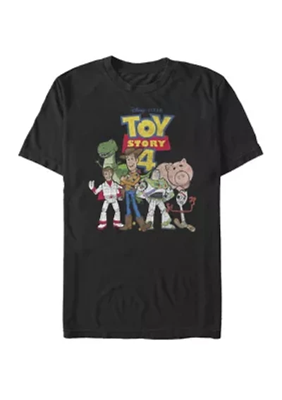 Big & Tall Toy Story 4 Group Short Sleeve Graphic T-Shirt