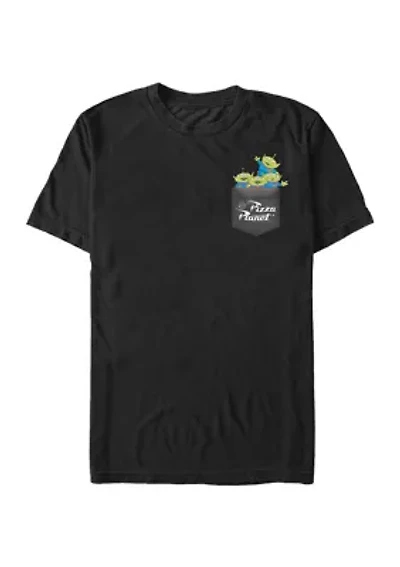 Big & Tall Toy Story Alien Pocket Graphic Short Sleeve T-Shirt