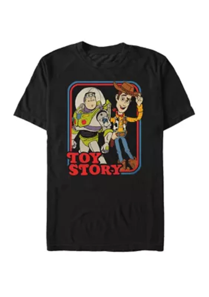 Big & Tall Buzz And Woody Buddies Short Sleeve T-Shirt