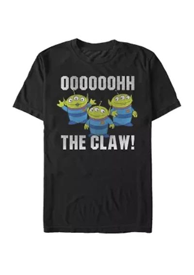 Big & Tall Toy Story Aliens Ooh The Claw Short Sleeve Graphic T-Shirt