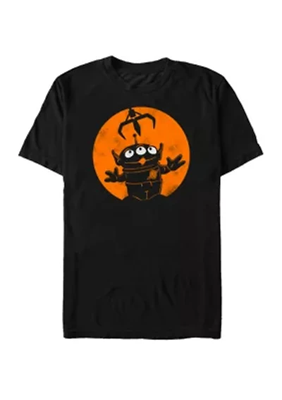 Big & Tall Toy Story Alien Claw Machine Halloween Short Sleeve T-Shirt