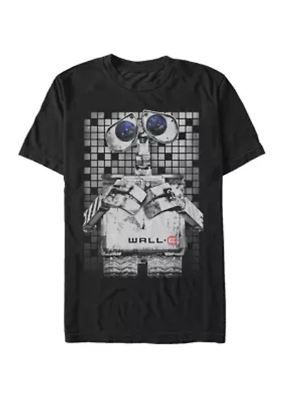 Big & Tall Wall-E Galaxy Eyes Short Sleeve Graphic T-Shirt