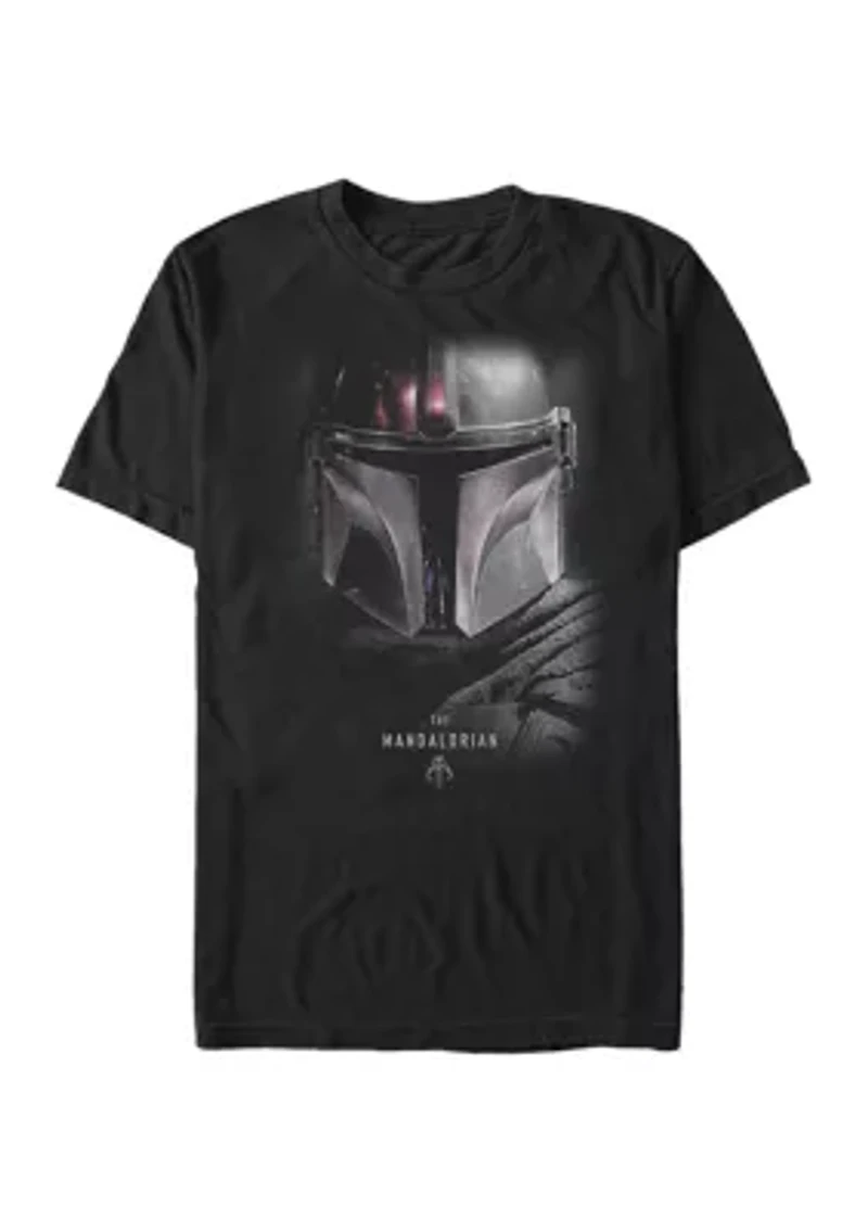 Big & Tall Star Wars The Mandalorian Hero Shot Graphic Short Sleeve T-Shirt