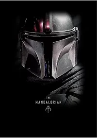 Big & Tall Star Wars The Mandalorian Hero Shot Graphic Short Sleeve T-Shirt