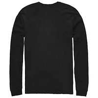 Distress Poster Graphic Long Sleeve T-Shirt