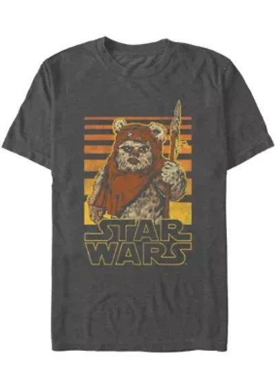 Ewok Gradient Graphic T-Shirt