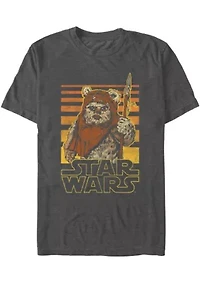 Ewok Gradient Graphic T-Shirt