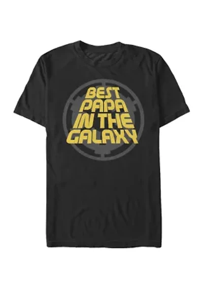 Big & Tall Star Wars Papa Vader Graphic Short Sleeve T-Shirt
