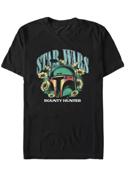 Boba Floral Graphic T-Shirt